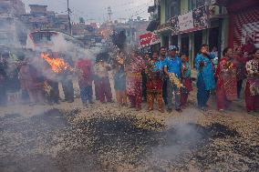 Final Day of Chariot Festival in Nepal