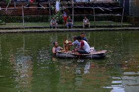 Naag Panchami festival or Snake worship festival being observed