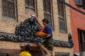 Naag Panchami festival or Snake worship festival being observed