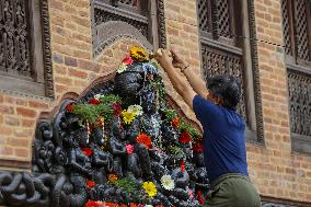 Naag Panchami festival or Snake worship festival being observed