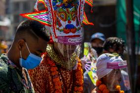 Gai Jatra Cow Festival in Kathmandu, Nepal