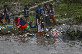 Nepalese observe Fathers Day