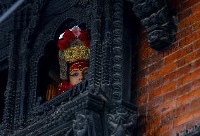 Indra Jatra Festvial amid pandemic restriction in Kathmandu