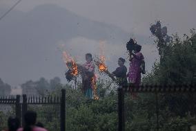 Final Day of Chariot Festival in Nepal