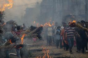 Final Day of Chariot Festival in Nepal