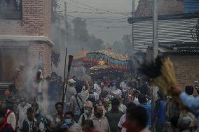 Final Day of Chariot Festival in Nepal