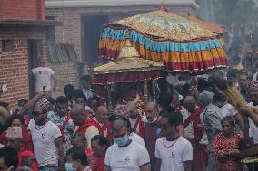 Final Day of Chariot Festival in Nepal