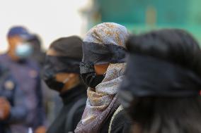 Protest rally against rising violence against women in Kathmandu