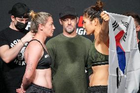 UFC Vegas 36 Weigh-In - Las Vegas