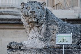 Eric Dupond-Moretti Visits The Paris Court Of Appeal - Paris