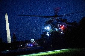 President Biden Returns To The White House - Washington