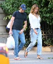 Kelly Bensimon with Nick Stefanov in New York