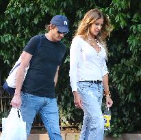 Kelly Bensimon with Nick Stefanov in New York