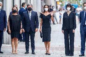 Queen Letizia Arrives At Retina Eco Awards - Madrid