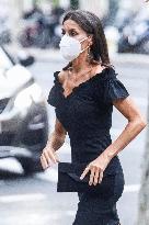 Queen Letizia Arrives At Retina Eco Awards - Madrid