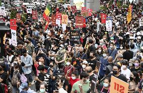 Anti-government protest in Thailand