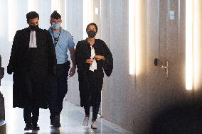 Olivia Ronen arrives at the Trial of the November 2015 Paris Attacks - Paris