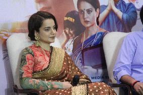 Kangana Ranaut During Her Latest Film Promotion - New Delhi