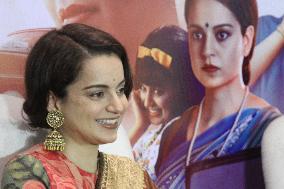 Kangana Ranaut During Her Latest Film Promotion - New Delhi