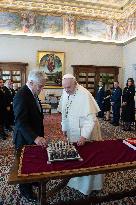 Pope Francis Meets President of the Republic of Chile - Vatican