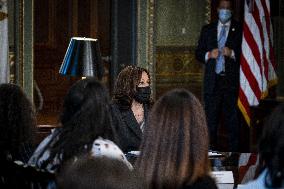 Vice President Kamala Harris Meeting on Reproductive Rights