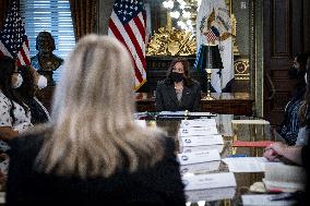 Vice President Kamala Harris Meeting on Reproductive Rights