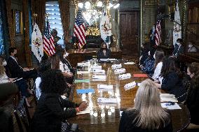 Vice President Kamala Harris Meeting on Reproductive Rights