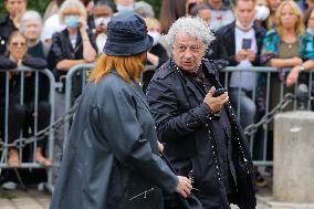 Jean-Paul Belmondo Funeral - Paris