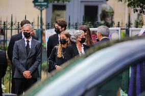 Jean-Paul Belmondo Funeral - Paris