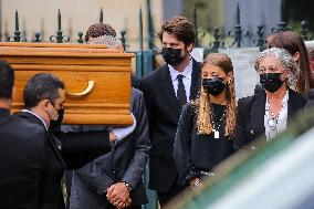 Jean-Paul Belmondo Funeral - Paris