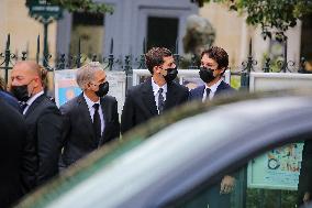 Jean-Paul Belmondo Funeral - Paris