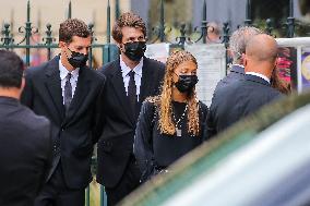 Jean-Paul Belmondo Funeral - Paris