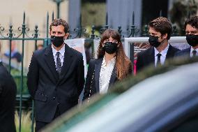 Jean-Paul Belmondo Funeral - Paris