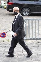 Jean-Paul Belmondo Funeral - Paris
