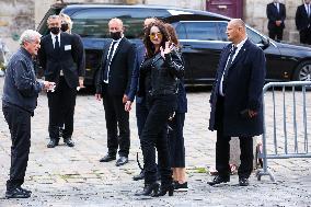 Jean-Paul Belmondo Funeral - Paris