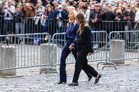 Jean-Paul Belmondo Funeral - Paris