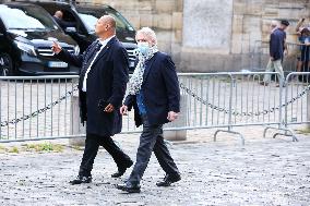 Jean-Paul Belmondo Funeral - Paris