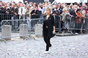 Jean-Paul Belmondo Funeral - Paris