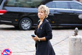 Jean-Paul Belmondo Funeral - Paris