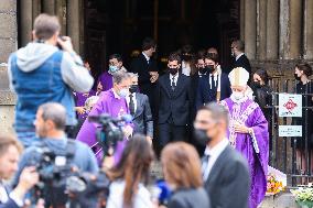 Jean-Paul Belmondo Funeral - Paris