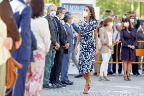 Queen Letizia At Inauguration Of The Book Fair 2021 - Madrid