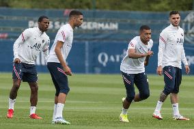 PSG Training Session - Saint Germain en Laye