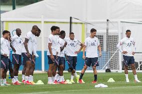 PSG Training Session - Saint Germain en Laye