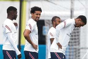 PSG Training Session - Saint Germain en Laye