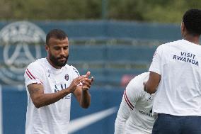 PSG Training Session - Saint Germain en Laye