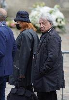 Jean-Paul Belmondo Funeral - Paris