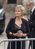 Jean-Paul Belmondo Funeral - Paris