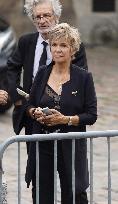 Jean-Paul Belmondo Funeral - Paris