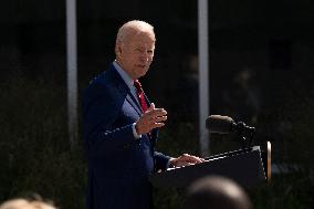 President Biden and First Lady Jill Biden Visit School