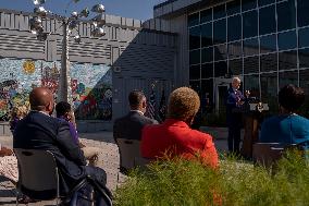 President Biden and First Lady Jill Biden Visit School